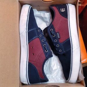 Etnies Unisex Barge LS Suede Canvas Board Shoes